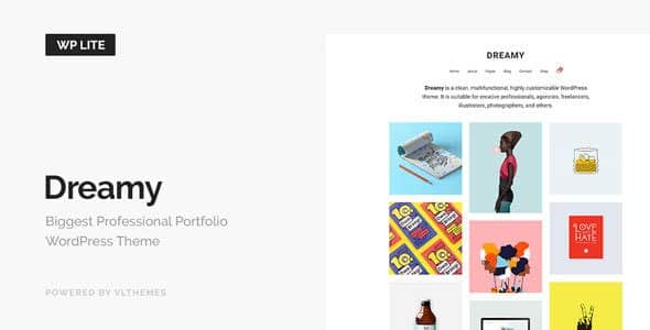 Dreamy Lite - Responsive Portfolio WordPress Theme