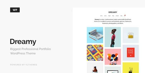 Dreamy Biggest Portfolio WordPress Theme