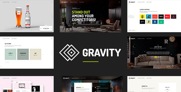Gravity Creative Agency Presentation Theme