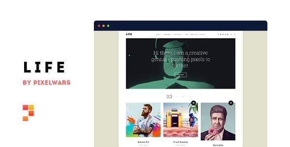 Life Boxed Portfolio WordPress Theme