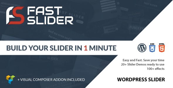 Fast Slider - Easy and Fast - Slider Plugin for WP