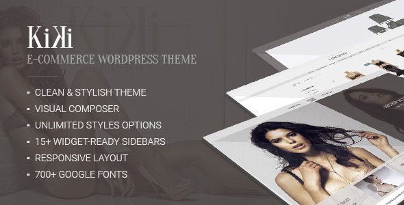 Kiki Multipurpose Modern WooCommerce Theme