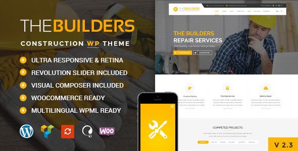 The Builders Construction WordPress Theme