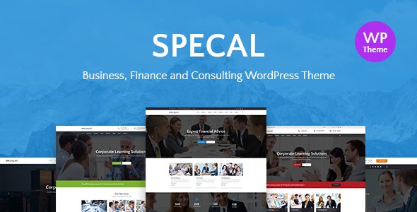Specal - Financial, Consulting WordPress Theme