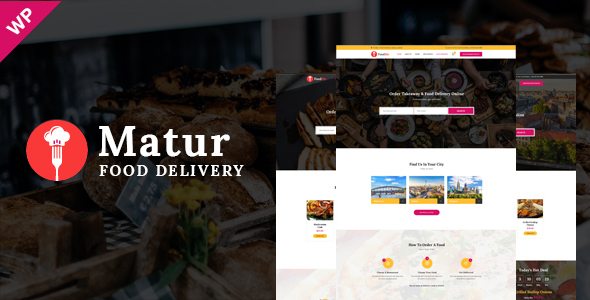 Product Image - Matur Food Delivery Ordering WordPress Theme 1
