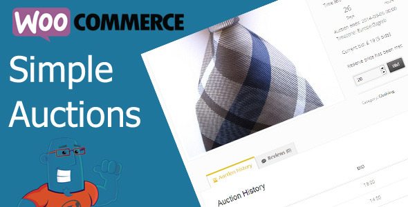WooCommerce Simple Auctions Wordpress Auctions 3.0.5