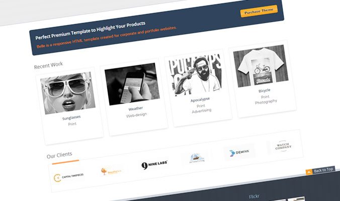 Tesla Themes Belle WordPress Theme