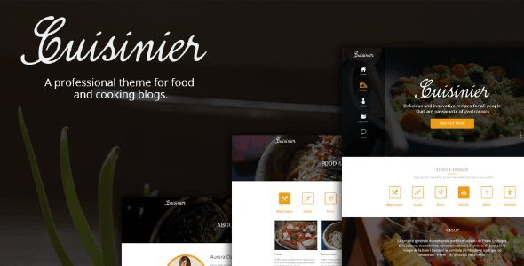 Tesla Themes Cuisinier WordPress Theme