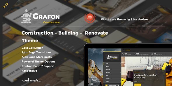 Grafon Construction Renovate Wordpress Theme
