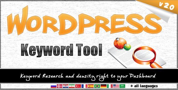 Product Image - WordPress Keyword Tool-Keyword research 2.3.3