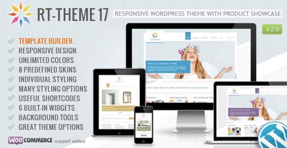 Product Image - RT-Theme 17 Responsive WordPress Theme 2.9.8.1