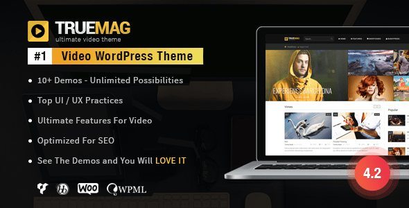 True Mag - WordPress Theme for Video and Magazine