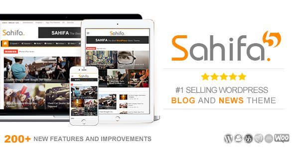 Sahifa - Responsive WordPress News / Magazine / Blog Theme 5.8.3
