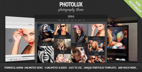 Product Image - Photolux – Photography Portfolio WordPress Theme 2.3.7