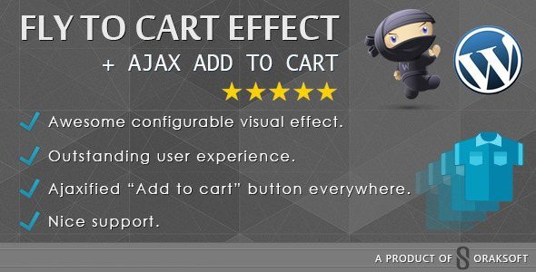 WooCommerce Fly to Cart Effect+Ajax add to cart