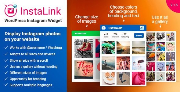 Instagram Widget WordPress Instagram Widget