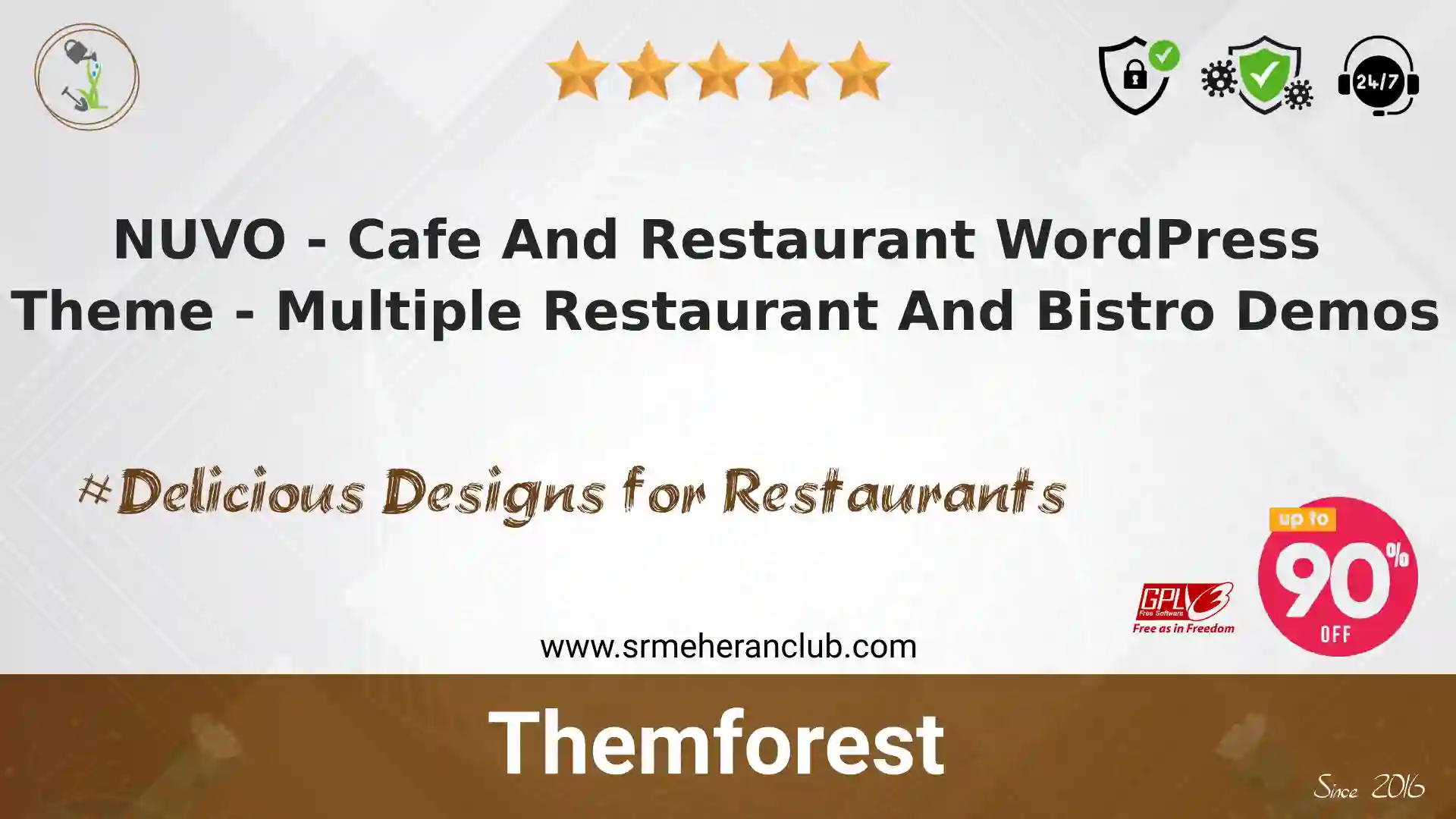 NUVO – Cafe And Restaurant WordPress Theme – Multiple Restaurant And Bistro Demos