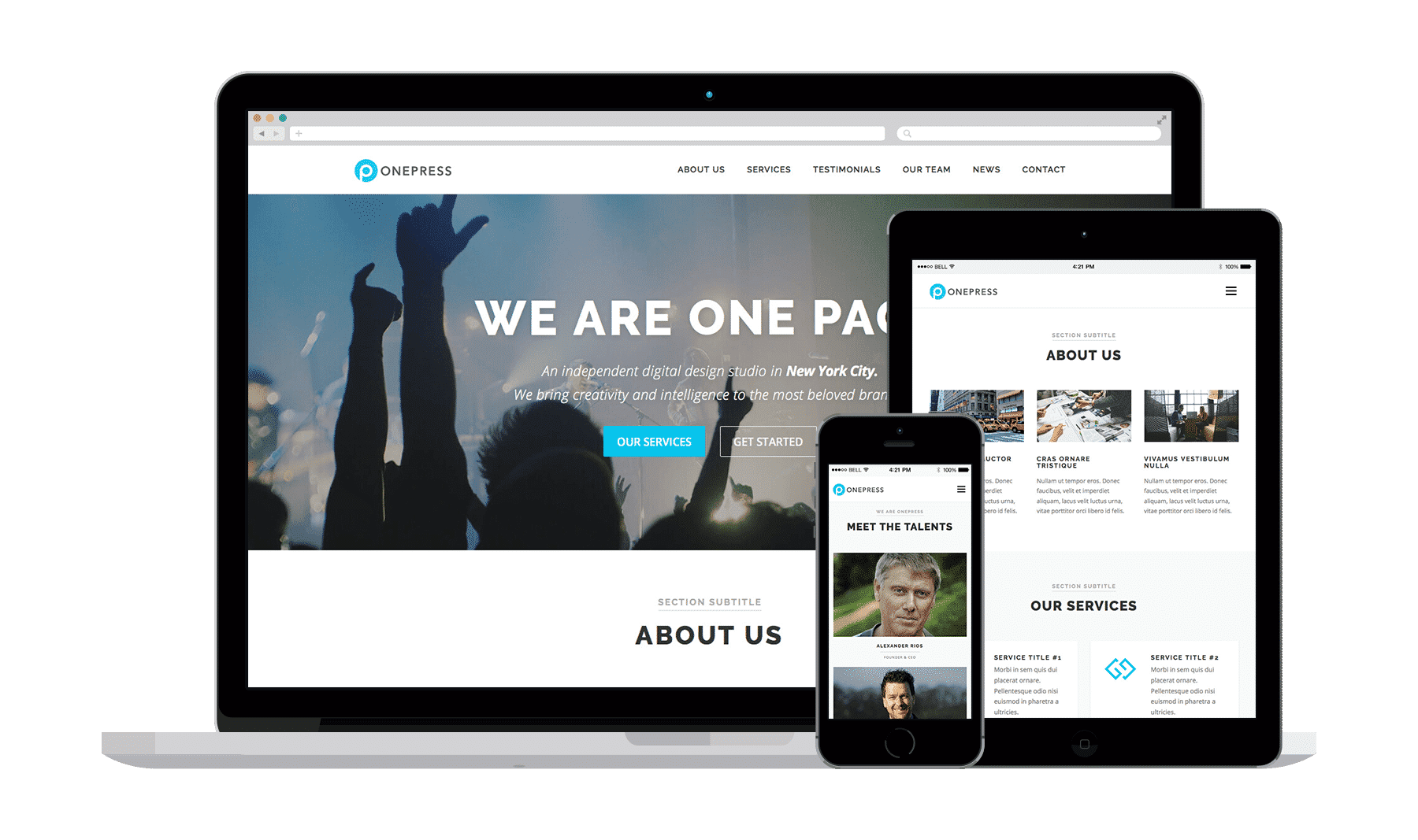 FameThemes OnePress WordPress Theme