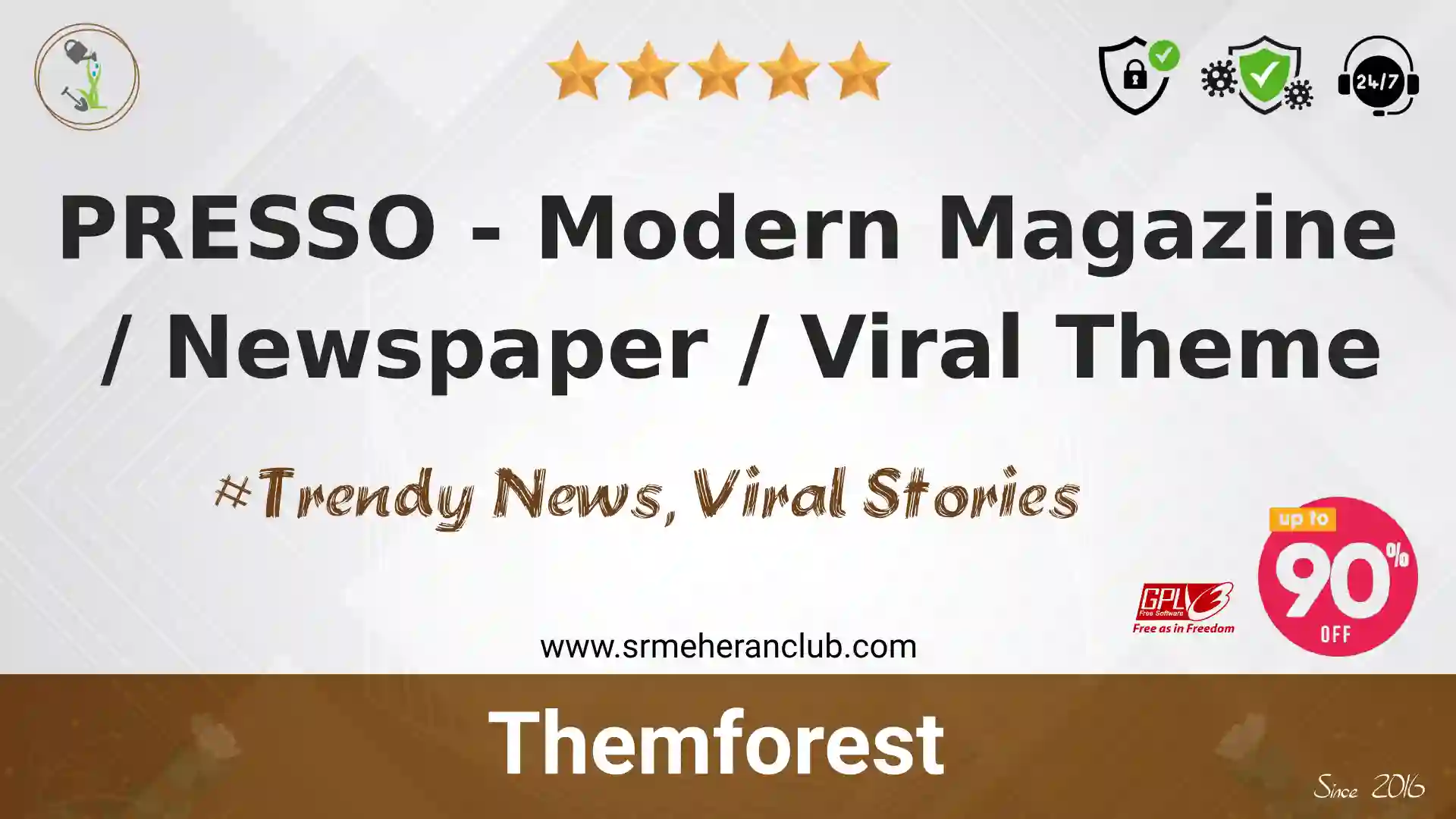 PRESSO – Modern Magazine / Newspaper / Viral Theme — Theme by Themeforest