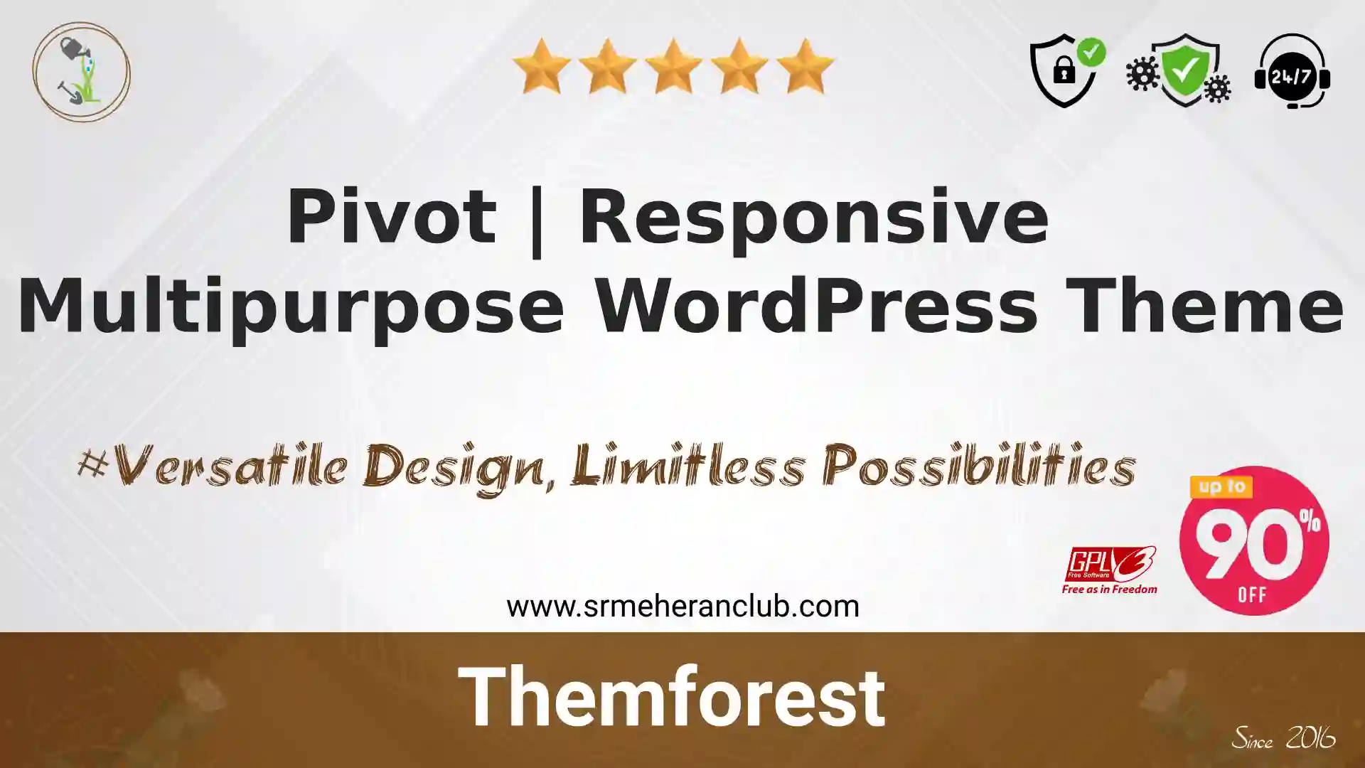 Pivot | Responsive Multipurpose WordPress Theme — Theme by Themeforest