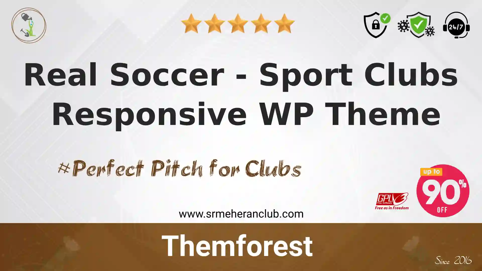 Real Soccer – Sport Clubs Responsive WP Theme — Theme by Themeforest