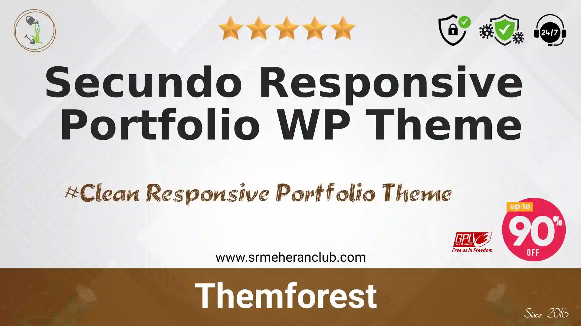 Secundo Responsive Portfolio WP Theme — Theme by Themeforest