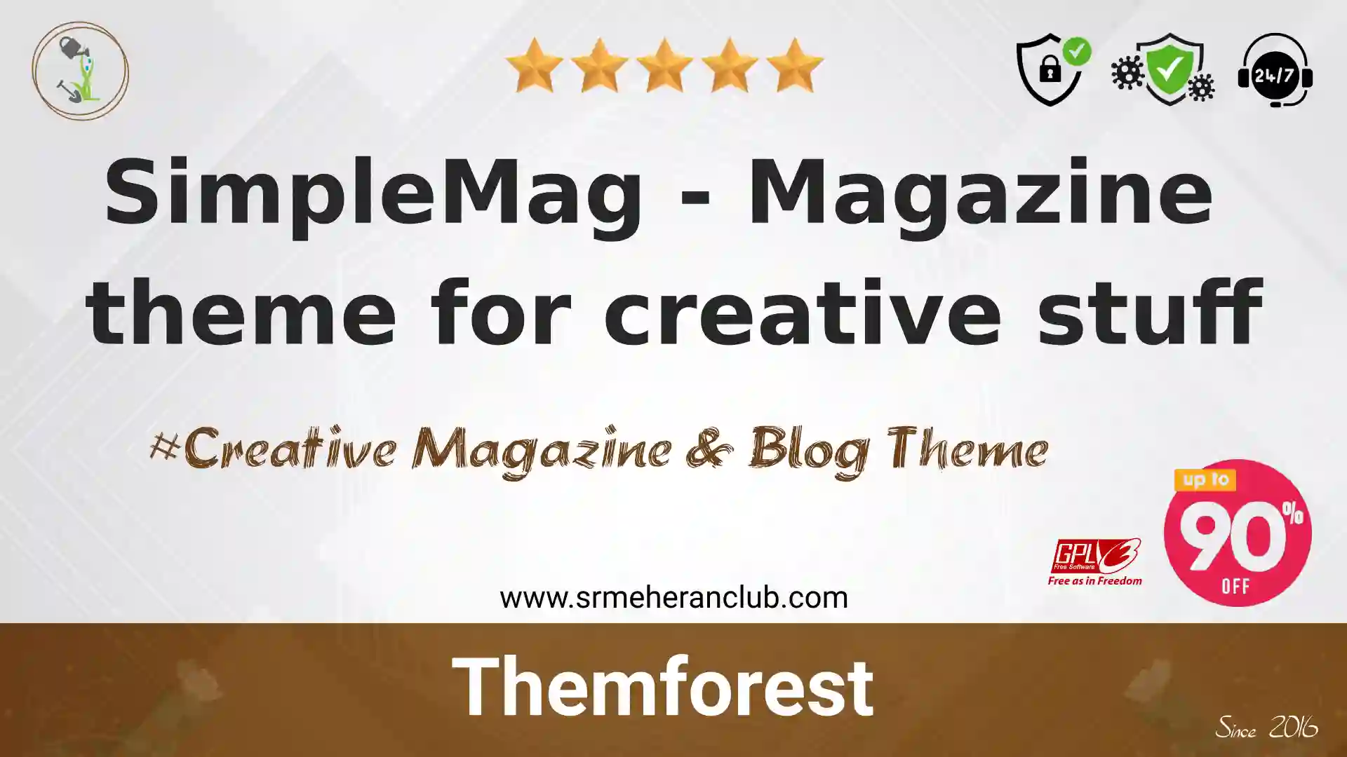 SimpleMag – Magazine theme for creative stuff — Theme by Themeforest