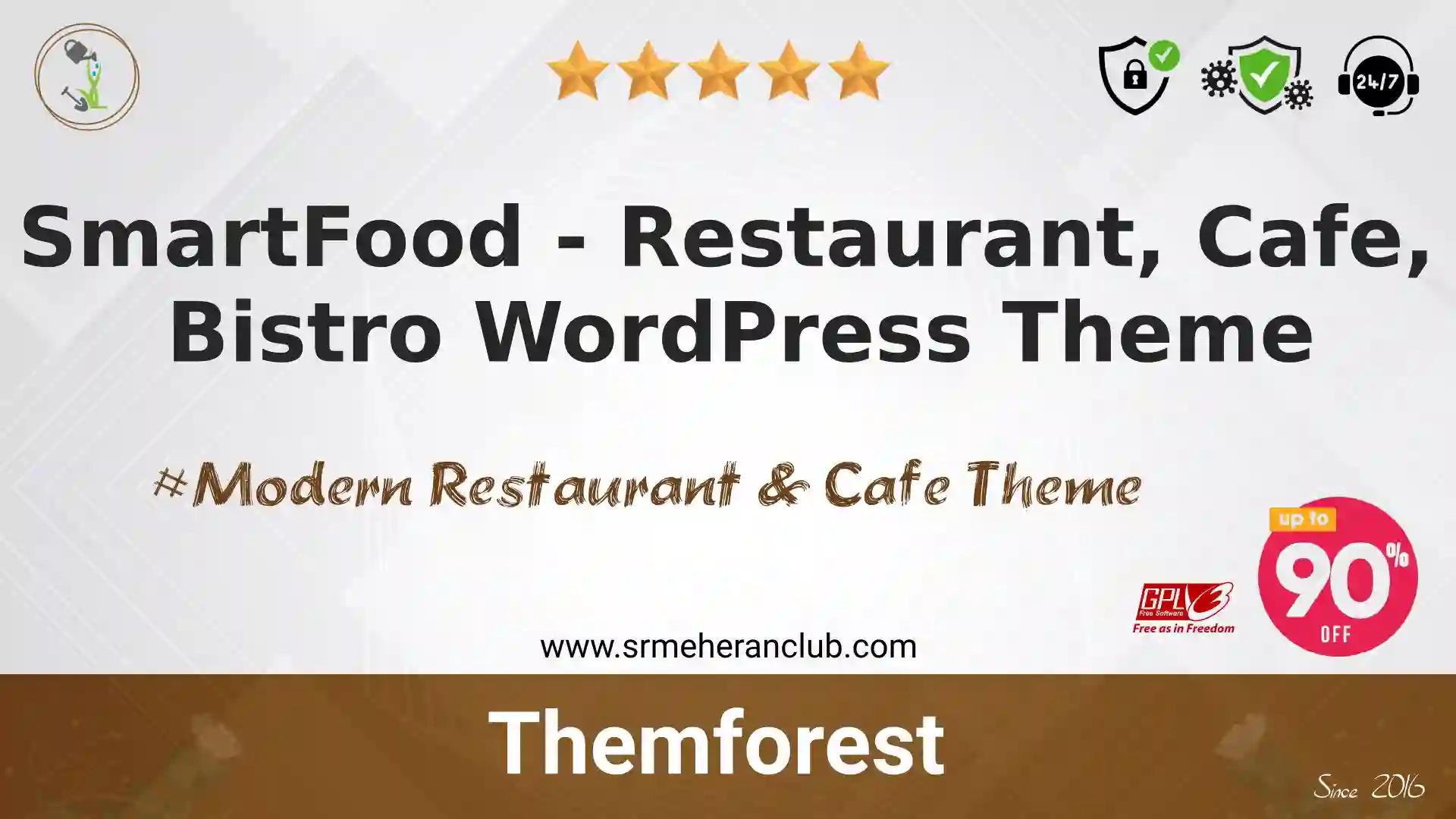 SmartFood – Restaurant, Cafe, Bistro WordPress Theme — Theme by Themeforest