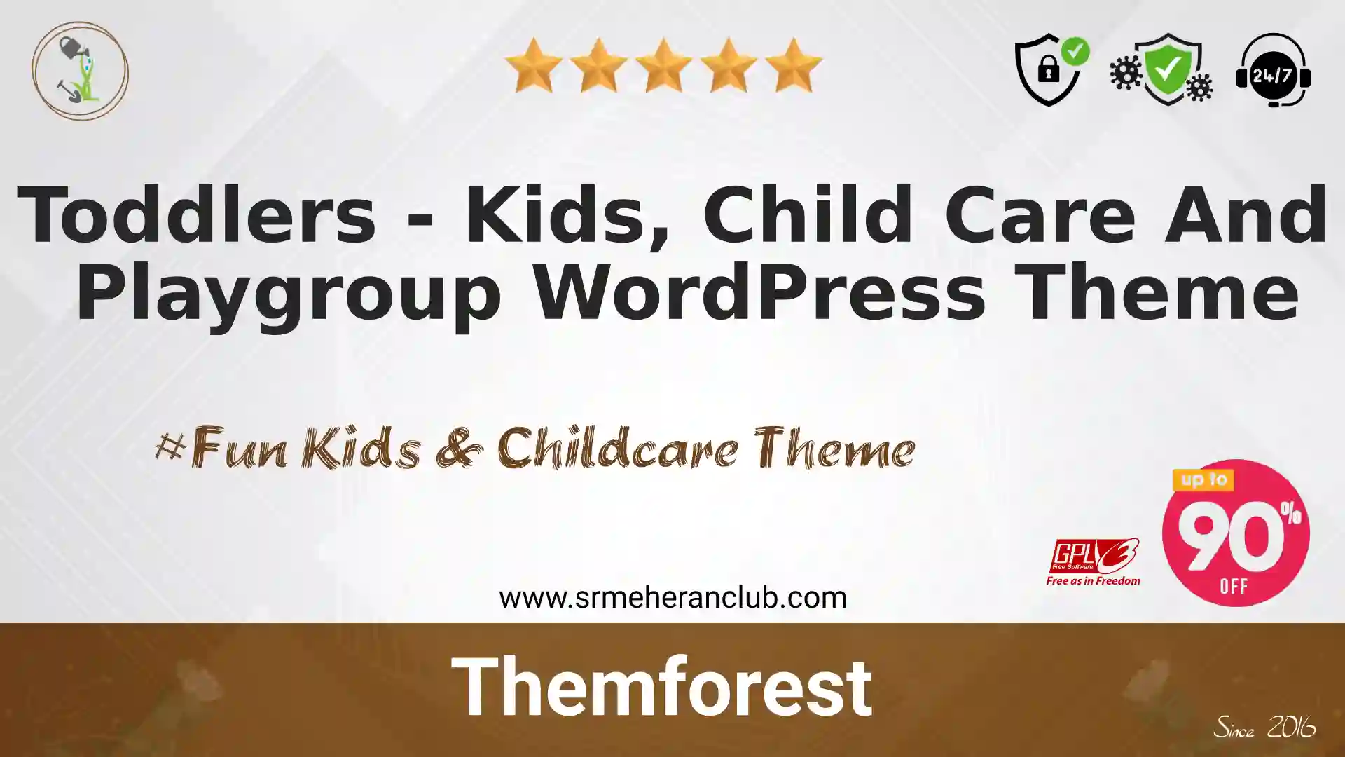 Toddlers – Kids, Child Care And Playgroup WordPress Theme — Theme by Themeforest