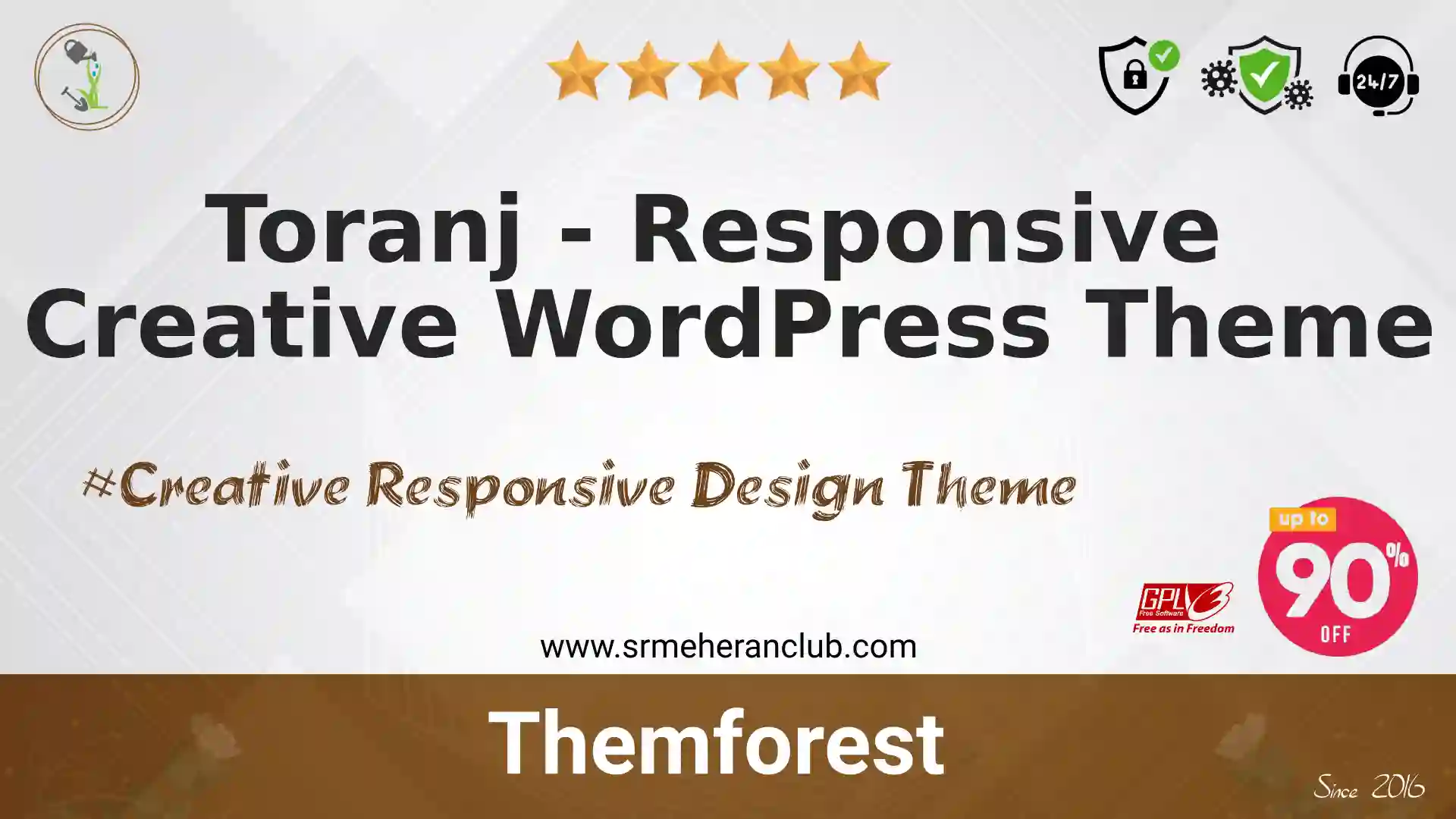 Toranj – Responsive Creative WordPress Theme — Product by Themeforest