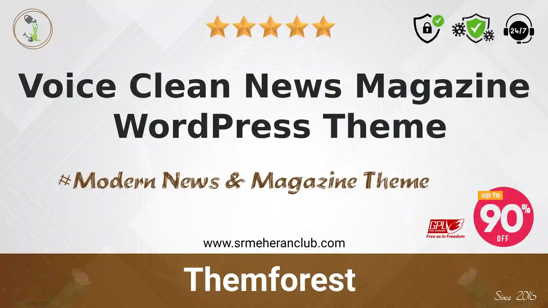 Voice Clean News Magazine WordPress Theme — Theme by Themeforest