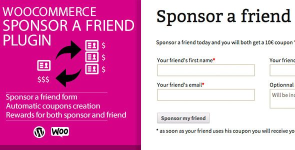 WooCommerce Sponsor a Friend Plugin