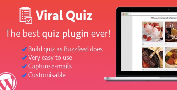 Wordpress Viral Quiz BuzzFeed Quiz Builder