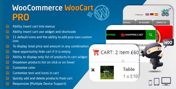 Product Image - WooCart Pro Dropdown Cart for WooCommerce 2.5.1