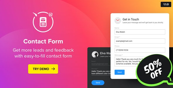 WP Contact Us Form WordPress Contact Form Plugin