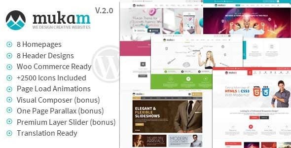 Product Image - Mukam – Limitless Multipurpose WordPress Theme 2.2.3