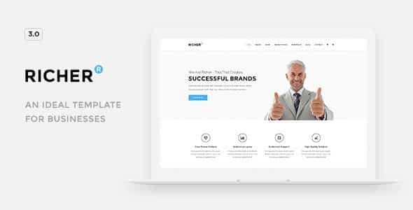 Richer – Responsive Multi-Purpose Theme