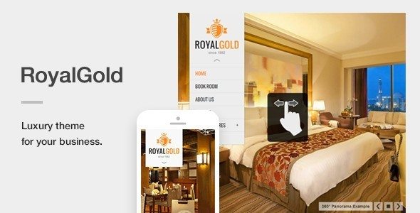 Product Image - RoyalGold – A Luxury And Responsive WordPress Theme 1.4.4