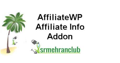 AffiliateWP Affiliate Info Addon