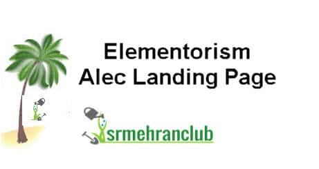 Elementorism Alec Landing Page