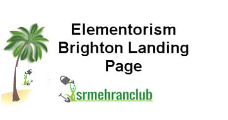 Elementorism Brighton Landing Page