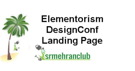 Elementorism DesignConf Landing Page