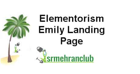 Elementorism Emily Landing Page