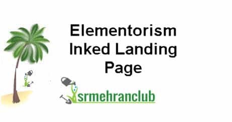 Elementorism Inked Landing Page