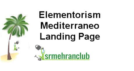 Elementorism Mediterraneo Landing Page