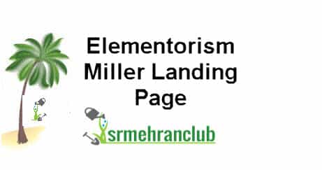 Elementorism Miller Landing Page