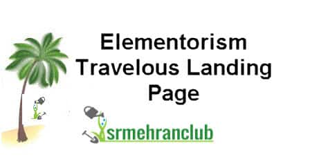 Elementorism Travelous Landing Page