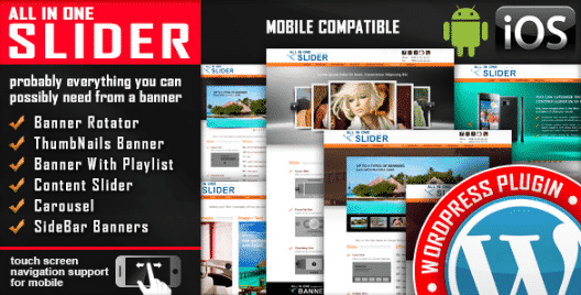 All In One Slider - Responsive WordPress Plugin