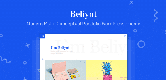 Beliynt Lite - Modern Multi-Conceptual Portfolio