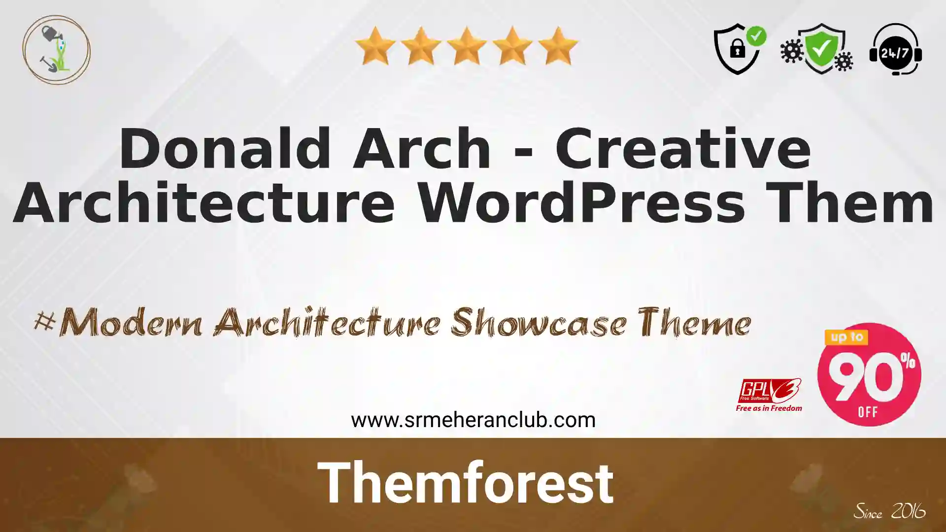 Donald Arch – Creative Architecture WordPress Them — Theme by Themeforest